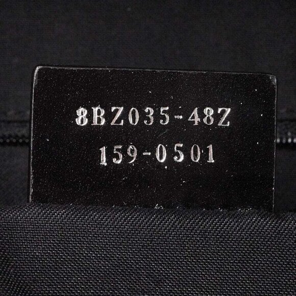 Fendi Black Nylon and Leather Medium Monster Eyes Backpack Bag - Picture 10 of 11